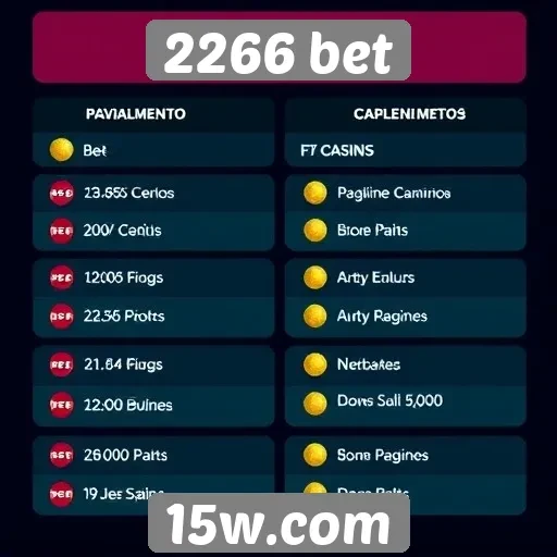 Perspectivas sobre os métodos de pagamento no 2266 bet