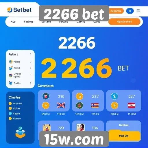 Interface do usuário do 2266 bet é fácil de navegar